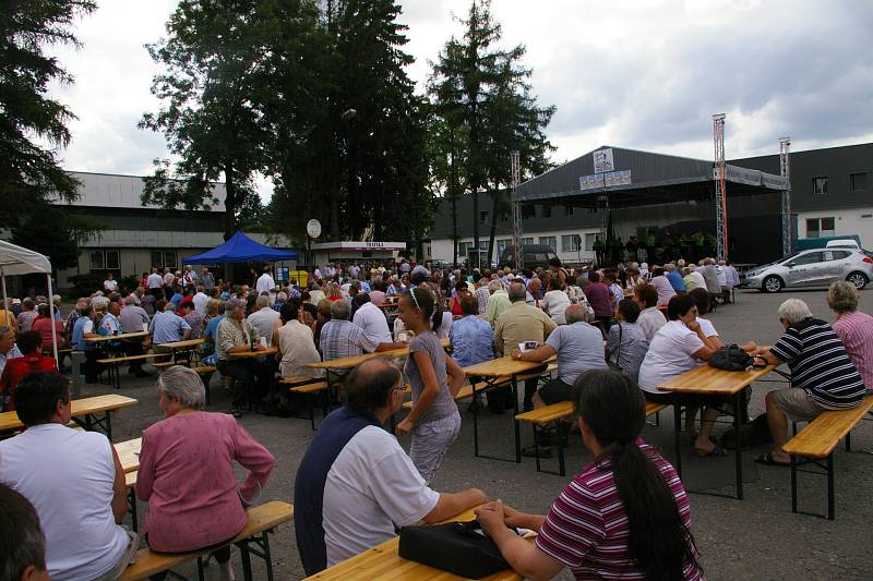 Dechovkový festival v Počátkách.