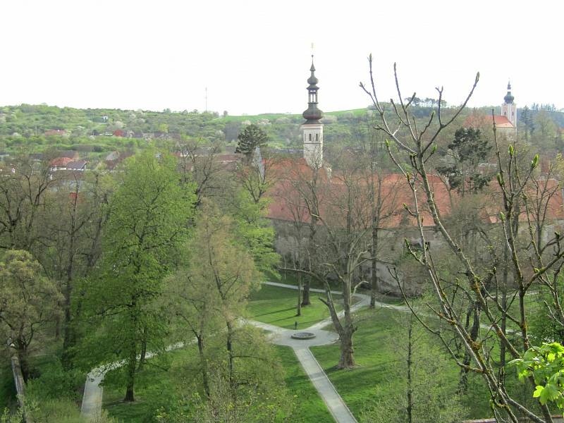 Zámecká zahrada a park, Oslavany.