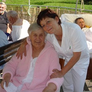 Všeobecná sestra Iva Procházková; Zdroj: Se souhlasem Nemocnice Pelhřimov