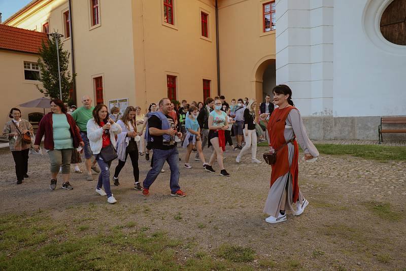 Letní hrané prohlídky v želivském klášteře