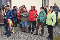 Klíčem s pentlemi turisté odemkli letošní sezonu. Tentokrát se tak stalo v Pacově.