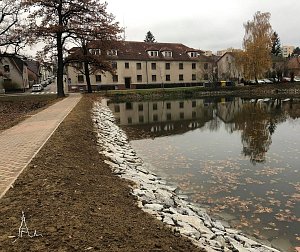 Strachovské rybníky v Pelhřimově jsou po rekonstrukci.