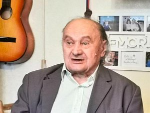 Josef Provázek oslavil devadesáté narozeniny. Foto: poskytlo město Pelhřimov