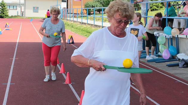 Třetí ročník her seniorů v Humpolci.