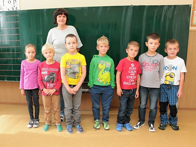 Na fotografii jsou žáci ze ZŠ a MŠ Čejov, 1. třída paní učitelky Věry ChalupovéPříště představíme prvňáčky ze ZŠ Kamenice nad Lipou