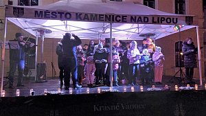 Do akce Česko zpívá koledy se zappojili i v Kamenici nad Lipou.