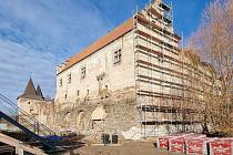 Rekonstrukce zámku Červená Řečice.