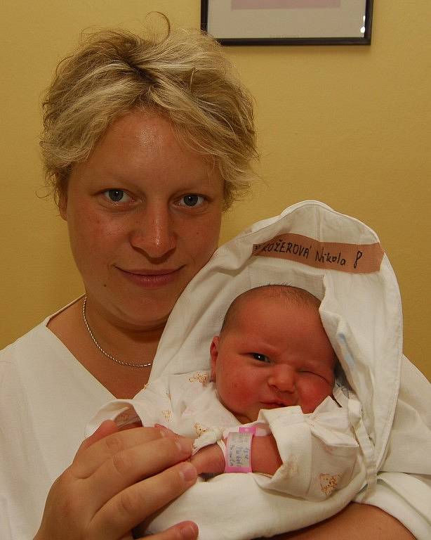 Nikola Kožerová z Eše, narozena 22. dubna 2008, 3650 g, 52 cm.
