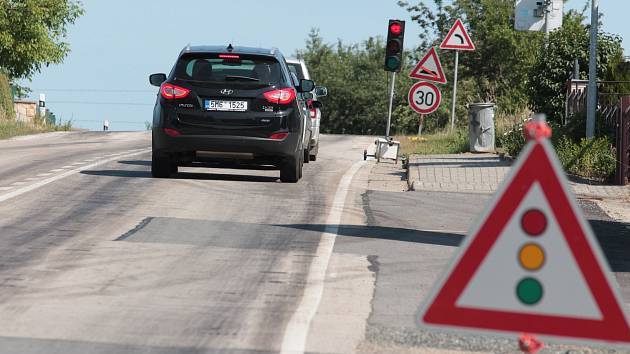 U Křelovic nebo u Želiva lze narazit na různé stavby, kvůli nimž se zkomplikovala doprava v regionu.