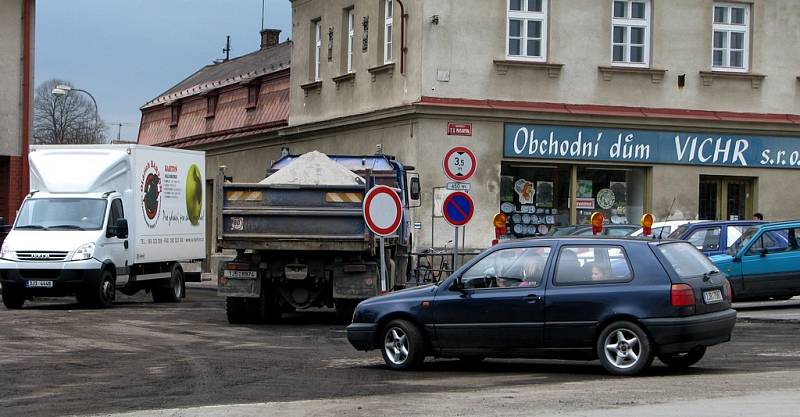 Obnova kanalizací a silničního povrchu v Horní Cerekvi 