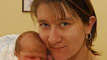 Šárka Hanzlová z Komorovic se narodila 21. března 2008, 3430 g, 50 cm.
