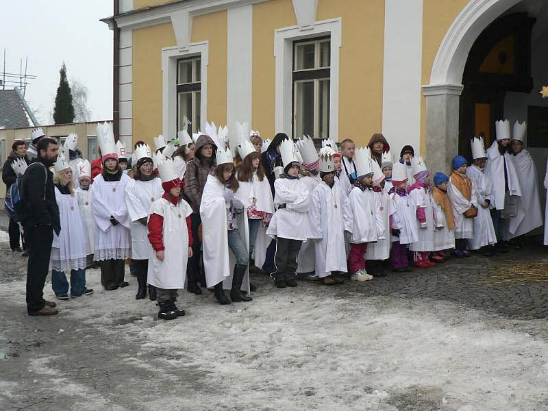 V Humpolci dnes odstartovala Tříkrálová sbírka