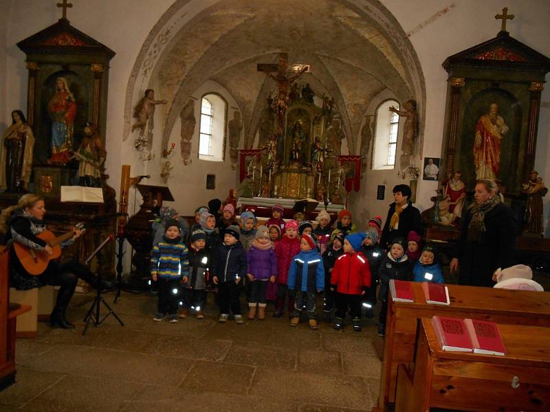 Program božejovské mateřské školy byl pestrý.