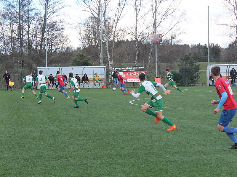 V utkání 15. kola krajského přeboru mezi Kamenicí nad Lipou a Slavojem Polná čekali diváci na branky marně.