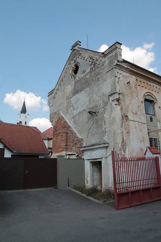 Pacovská synagoga.