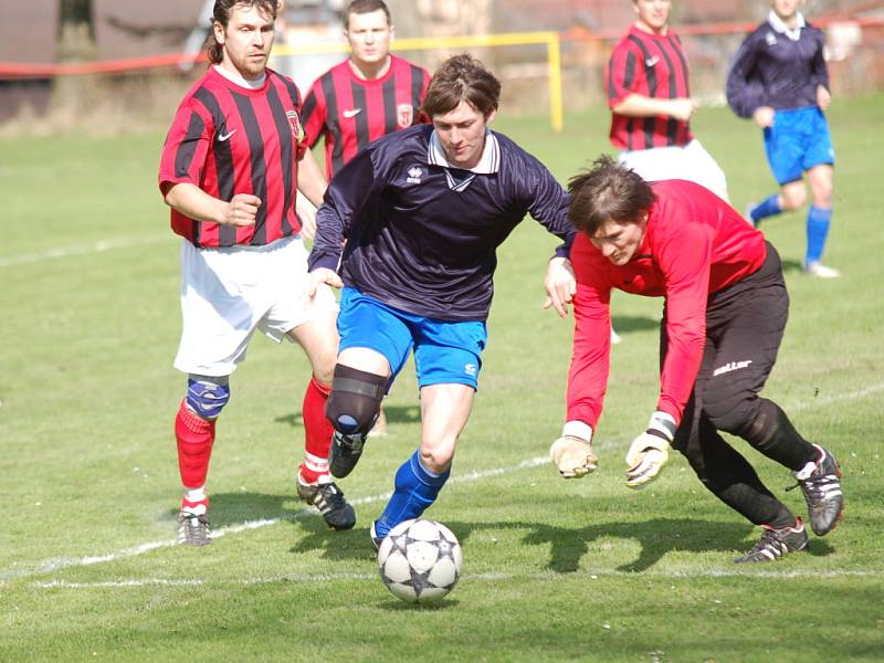 V sousedském derby mezi Humpolcem B a Speřicemi na sebe narazila řada hráčů, kteří strávili spoustu let v jednom dresu. Z bodů se nakonec radovali hosté ze Speřic.