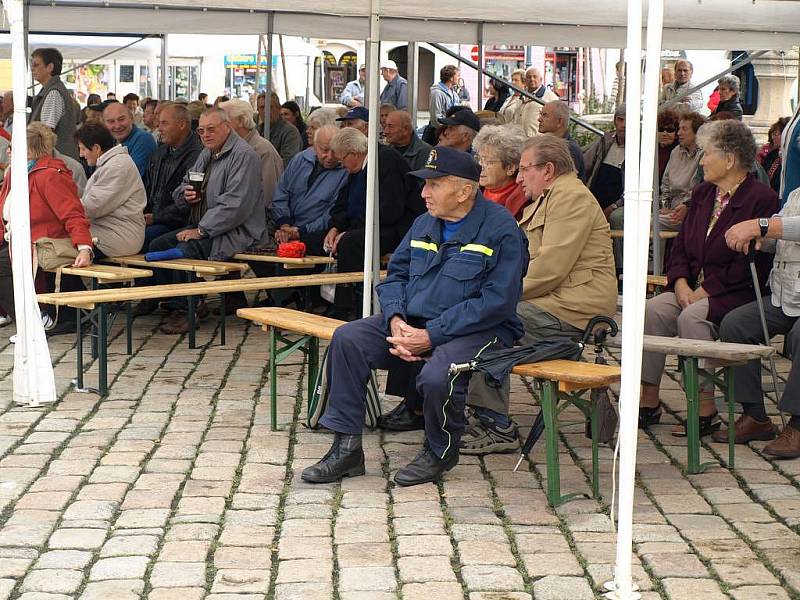 V Pelhřimově se o víkendu konal desátý ročník Hasičského festivalu dechových hudeb