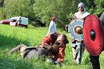 V Ledči proti sobě bojovali rozzuření vikingové