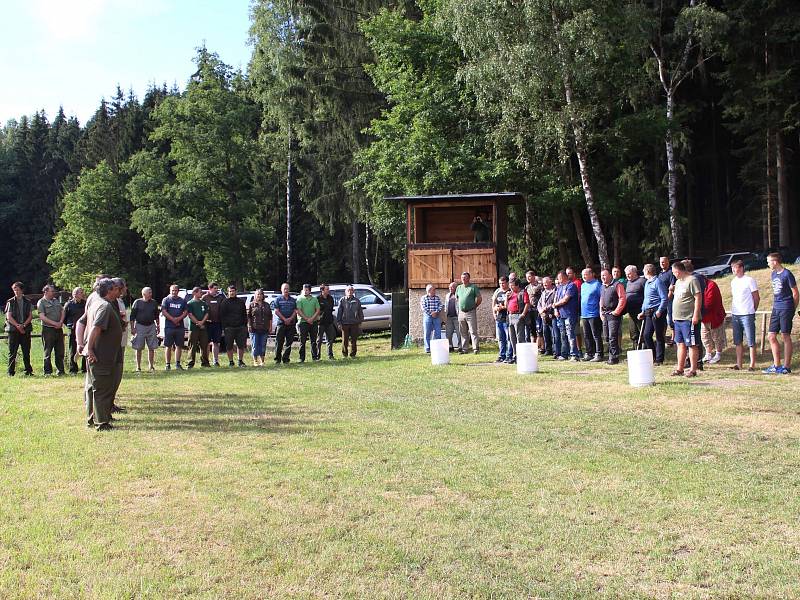 Pevnou mušku závodníků prověřily střelecké závody.