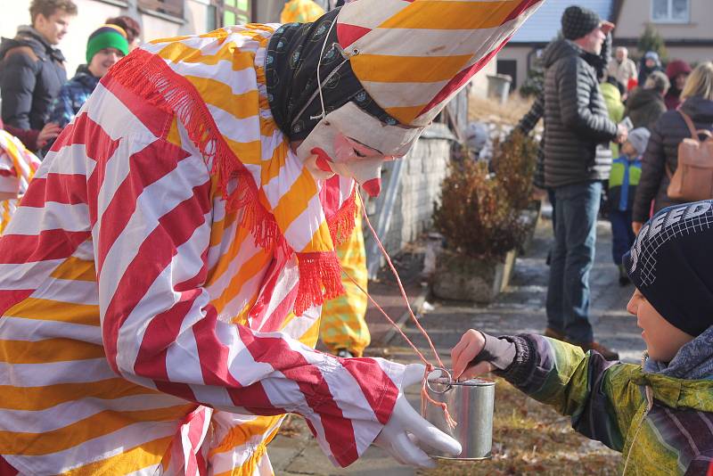 Masopust se do Kamenice vrátil po dvouleté pauze a zájem veřejnosti byl obrovský.