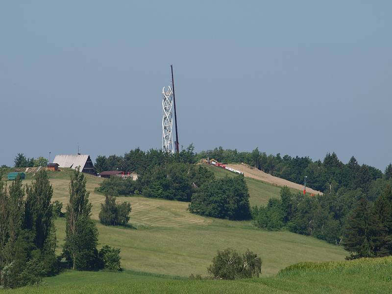 Rozhledna na Fajtově kopci na Žďársku; 