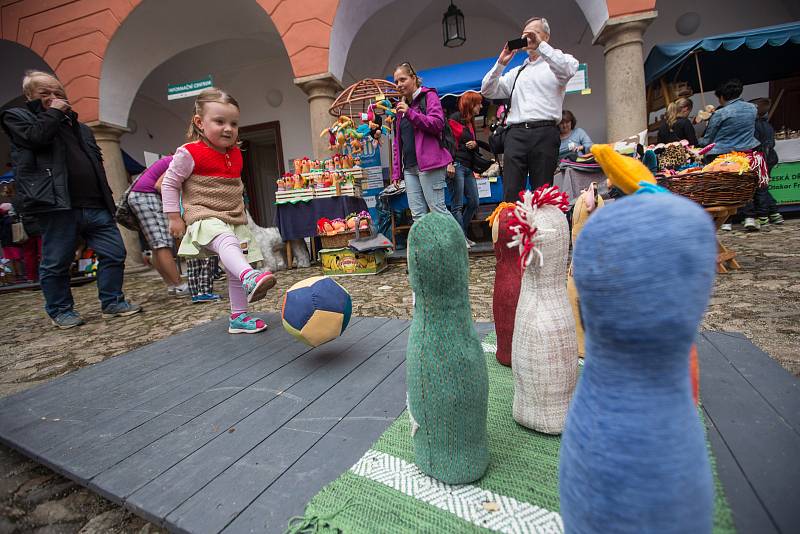 13. ročník Hračkobraní - festivalu hraček z přírodního materiálu v Kamenici nad Lipou.