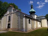 Kostel Nejsvětější Trojice na Křemešníku. 