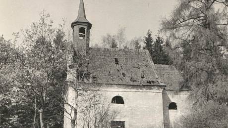 Kaple svaté Anny v šedesátých letech