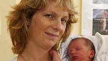 Julie Vrábelová z Počátek se narodila 24. června 2008, 2800 g.