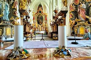 Den otevřených dveří v želivském klášteře