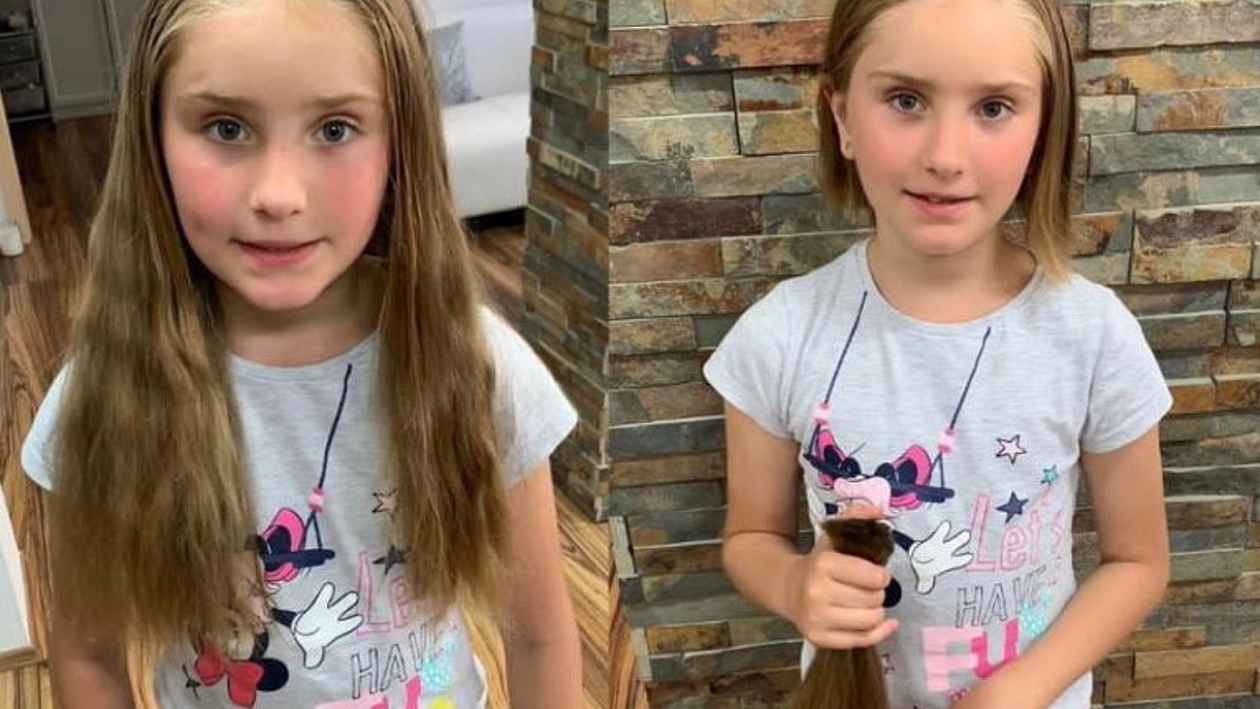 Dětská rekordmanka z Vysočiny: Róza čtyřikrát dala své vlasy lidem s rakovinou