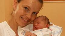 Anežka Kubalová z Řípce se narodila 28. června 2008, 2900 g.
