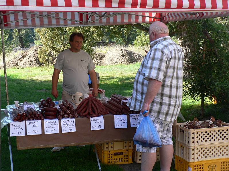 Želiv ožil jarmarkem i tradiční poutí. 