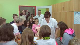 Po Abecedě peněz nesli čtvrťáci dar do nemocnice - Pelhřimovský deník