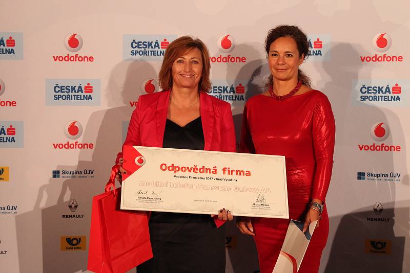 Krajské kolo soutěže Vodafone Firma roku a Česká spořitelna Živnostník roku