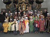Skupinky tří králů letos na Pelhřimovsku vybrali o desetitisíce korun více než loni. Ilustrační foto: 