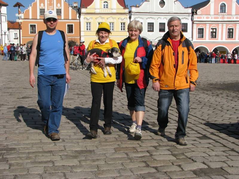 Zahájení turistické sezony v Pelhřimově.