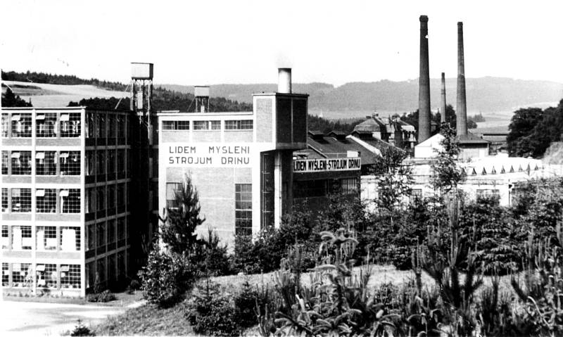Baťova továrna v Třebíči-Borovině.