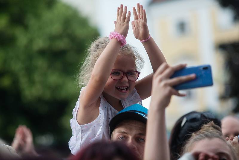 Koncert Tomáše Kluse na Bernard festu.