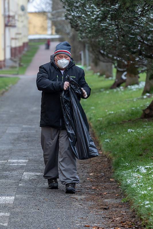 Do akce Čistá Vysočina se zapojili také klienti Domova Jeřabina Pelhřimov