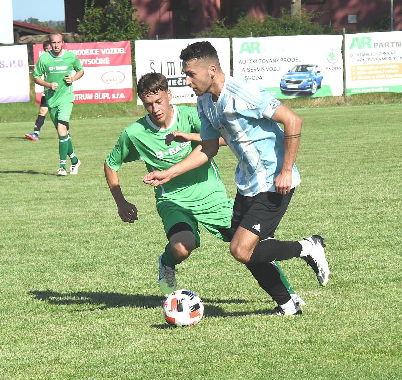 Fotbalisté Košetic si v úvodu sezony poradili z Rozsochatcem. Jedinou branku utkání 1. A třídy vstřelil Jiří Štyx.