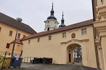 Vstupní brána do želivského kláštera
