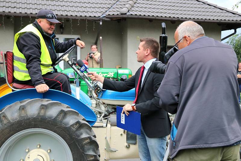 Martin Havelka a jeho Zetor.