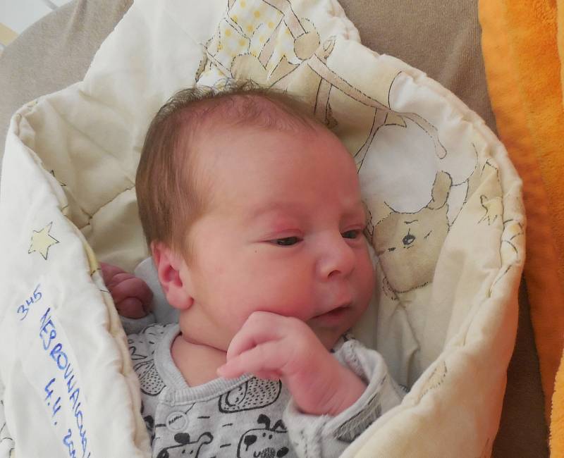 Adéla Nesrovnalová, Havlíčkův Brod, 4. 4. 2019, 3 480 g