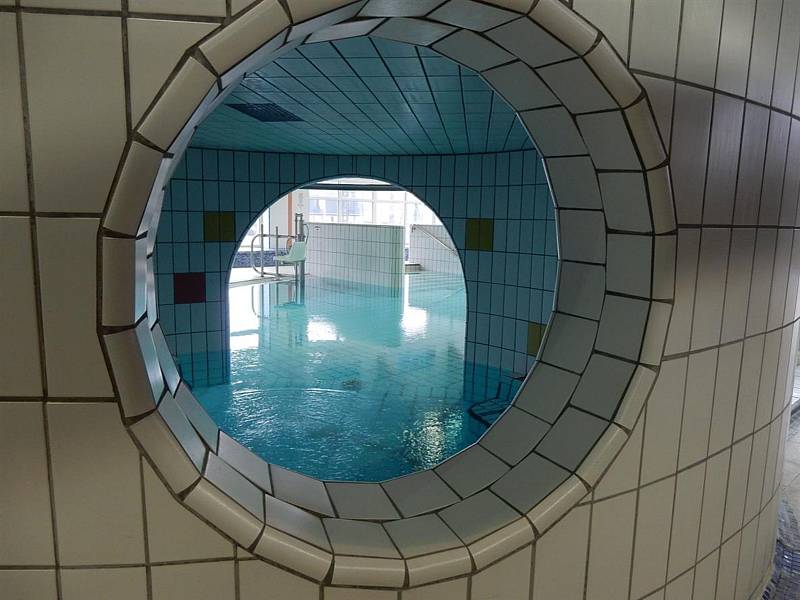 Plavecký bazén v Pelhřimově.