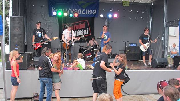 Malý letní rockový festival se v Pelhřimově povedl. 