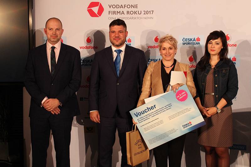 Krajské kolo soutěže Vodafone Firma roku a Česká spořitelna Živnostník roku