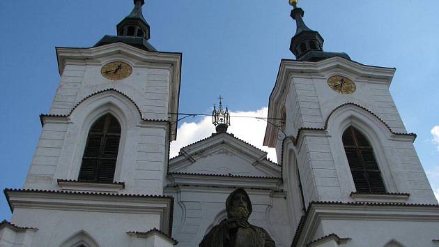 Kostel Narození Panny Marie - klášter Želiv