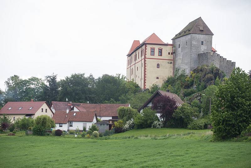 Hrad Kámen na Pelhřimovsku.