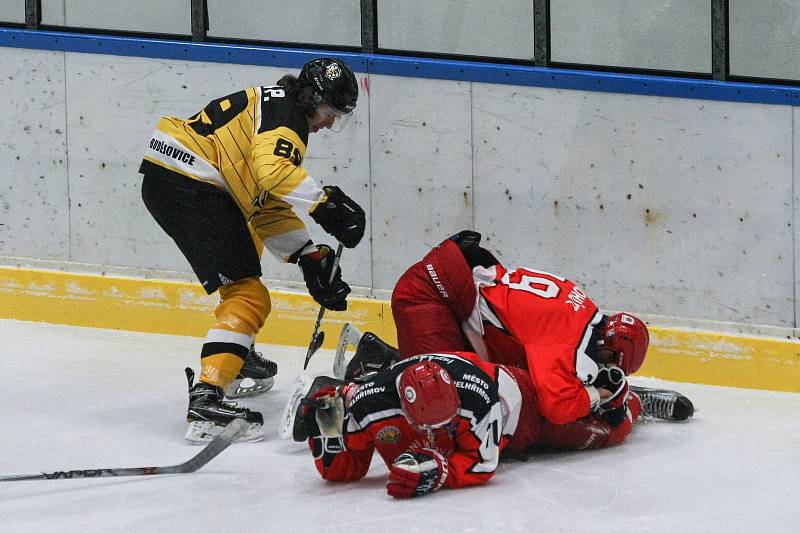 Zápas 2. ligy sk. Střed mezi HC Lední Medvědi Pelhřimov HC Moravské Budějovice 2005